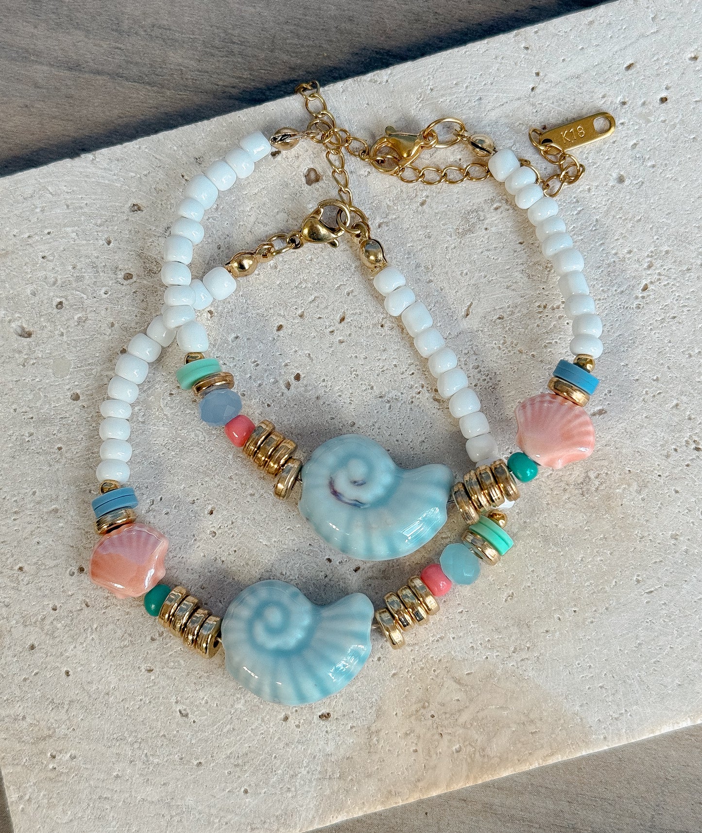 Pulsera de playa hecha a mano