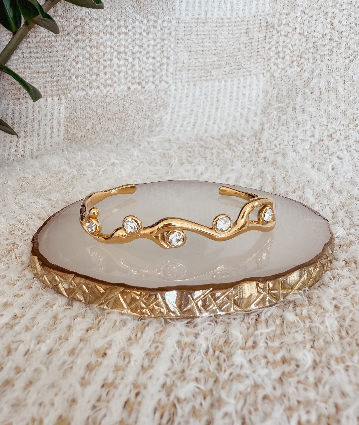 Bangle con diamantes