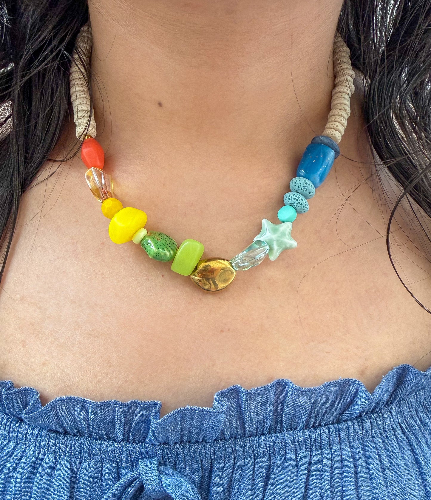 Collar hecho a mano | Collares de colores para verano