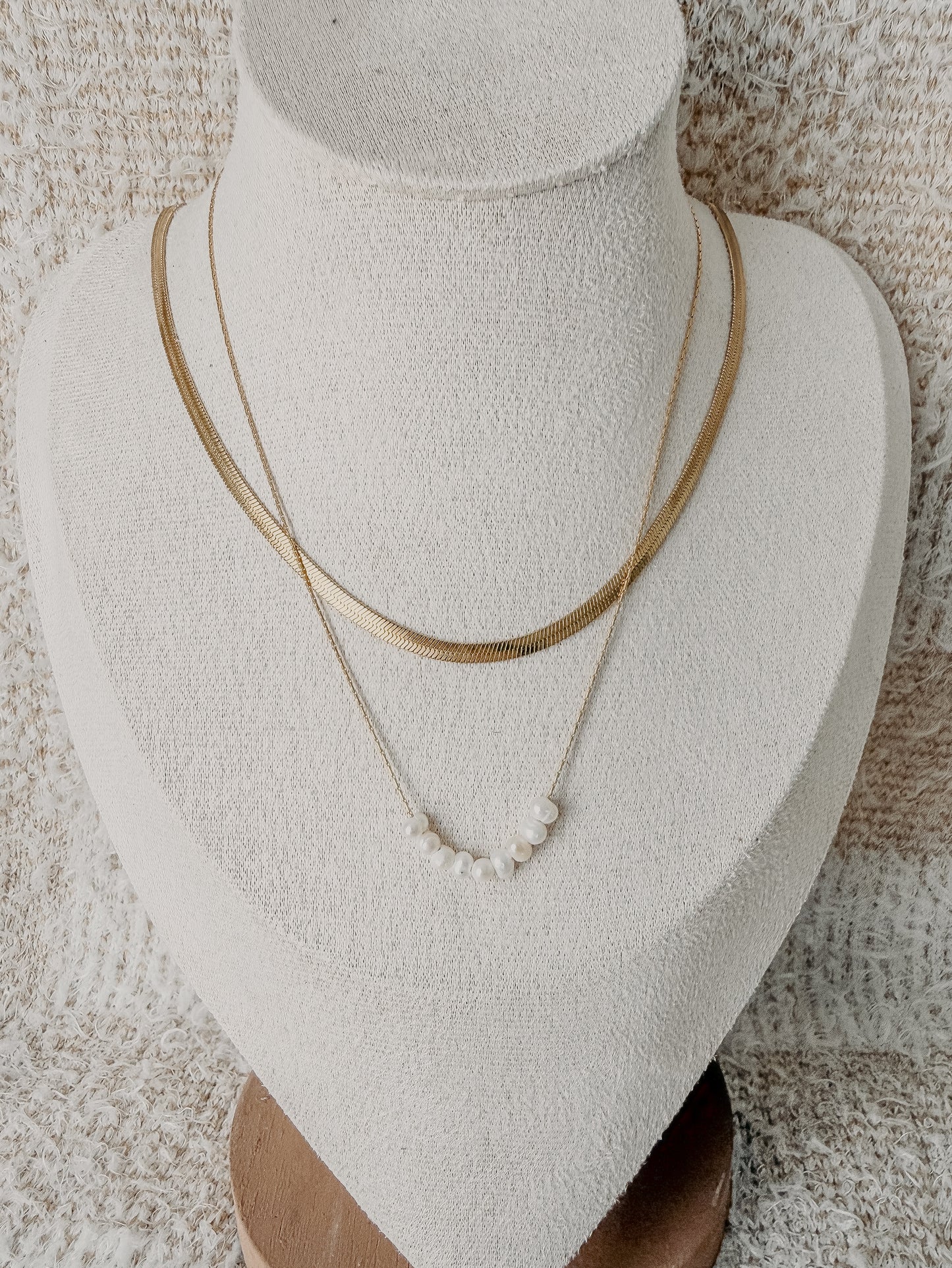 Collar Anangely - elegante de perlas