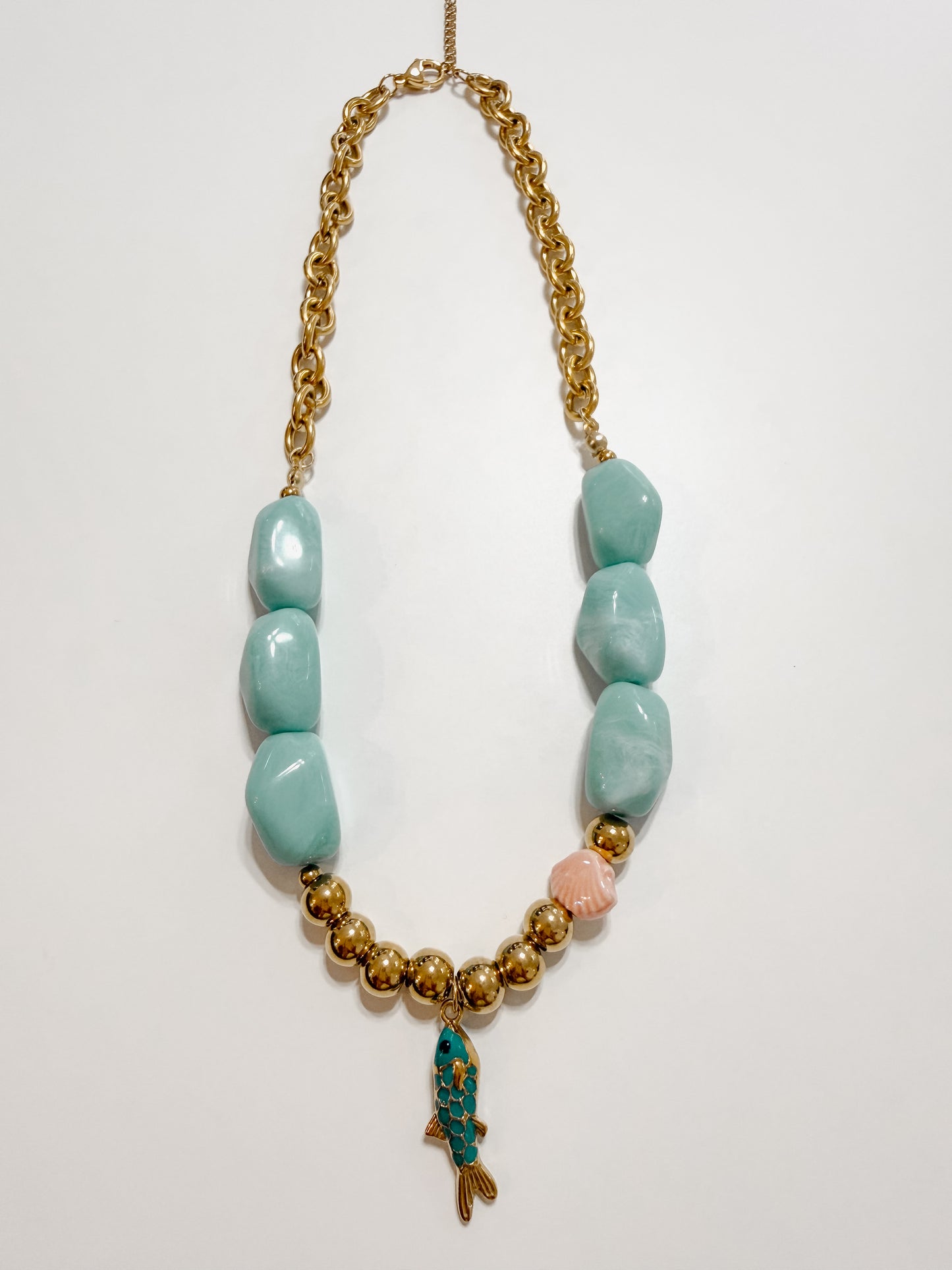 Collar Pez Turquesa