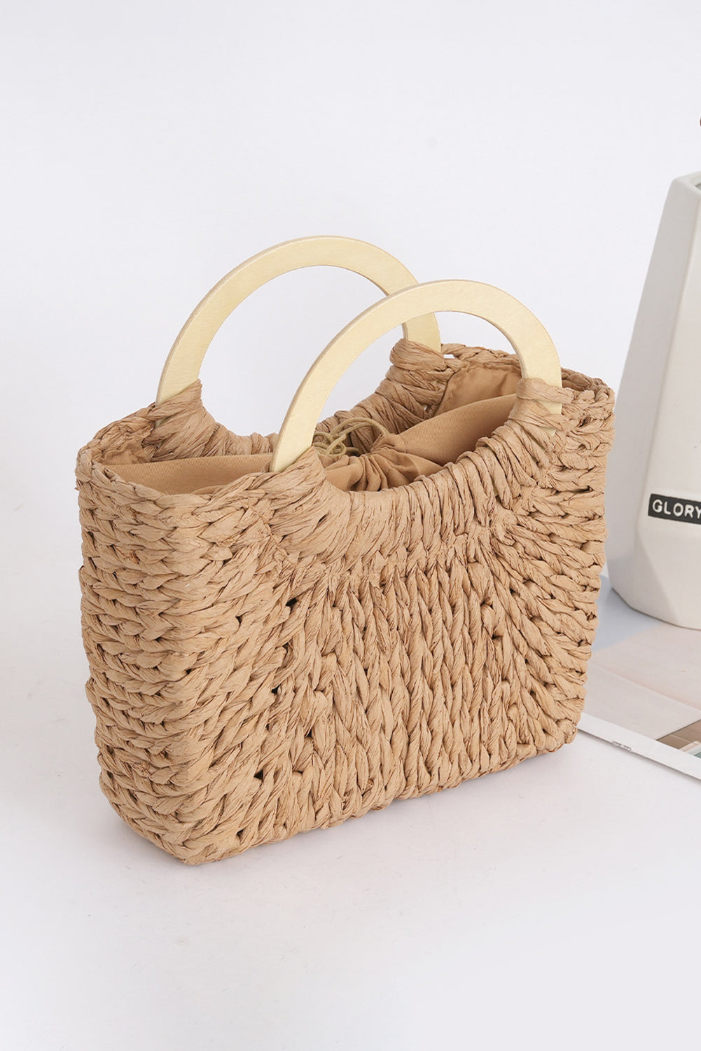 Bolso tejito de paja