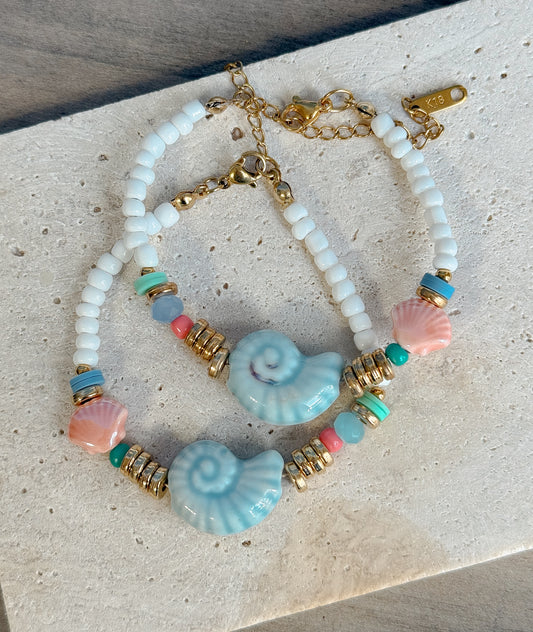 Pulsera de playa hecha a mano