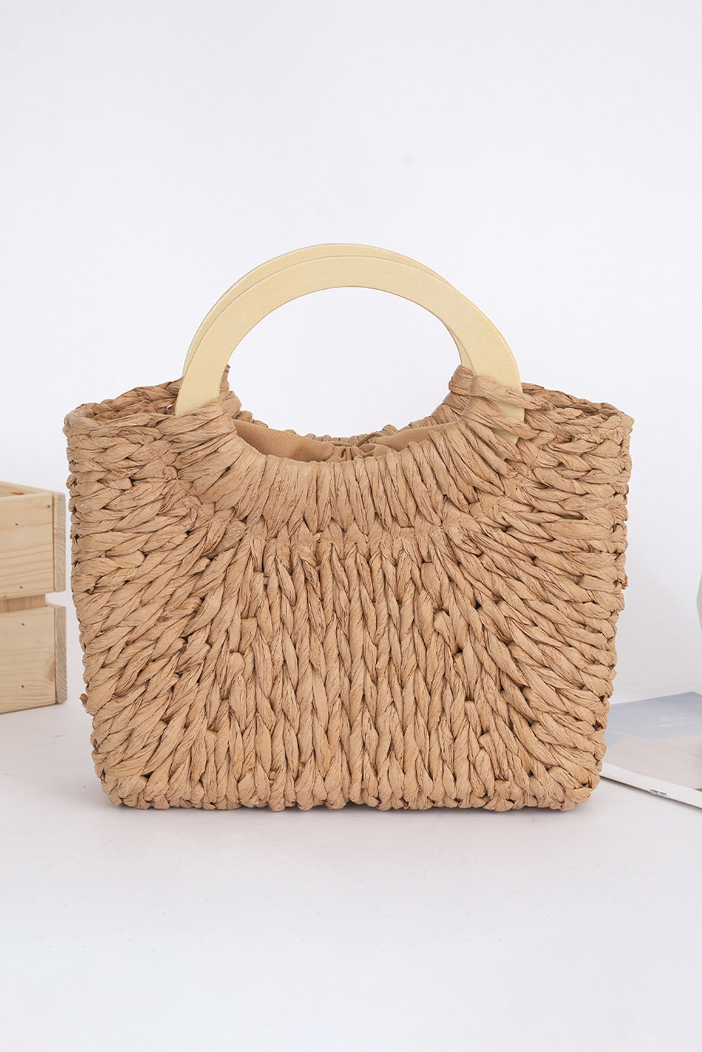 Bolso tejito de paja