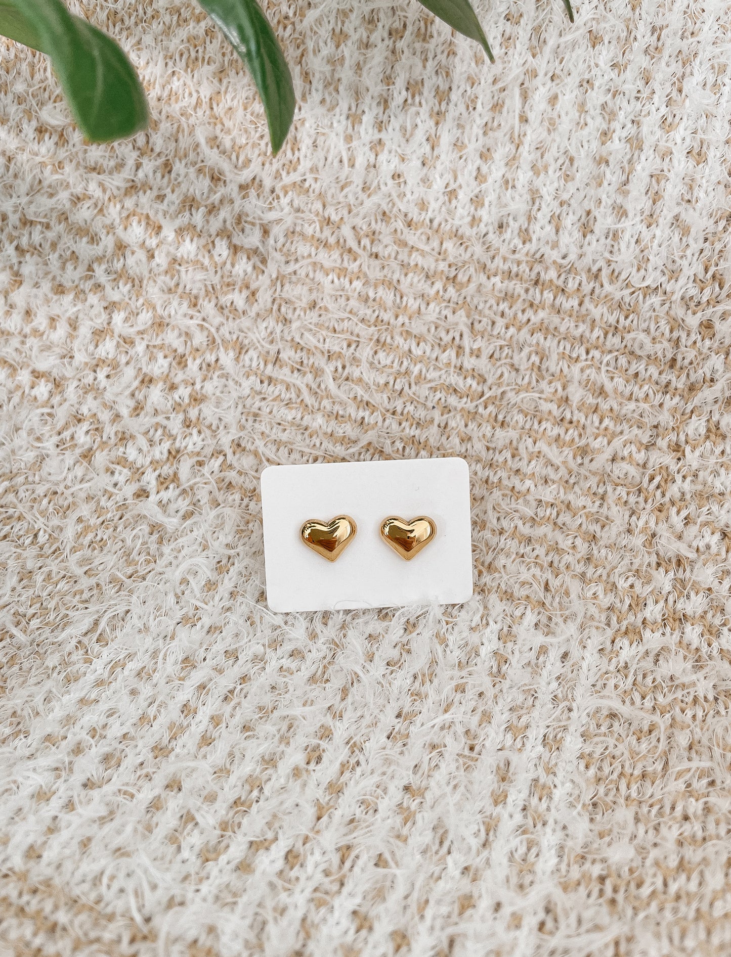 Heart studs