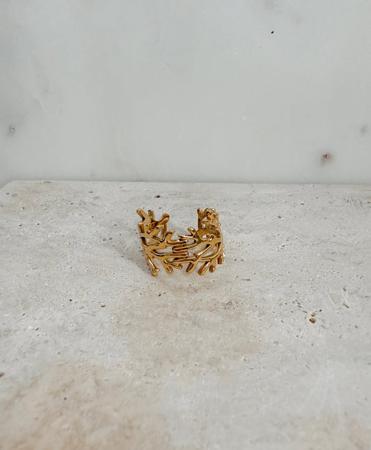 Sortija arrecife ajustable