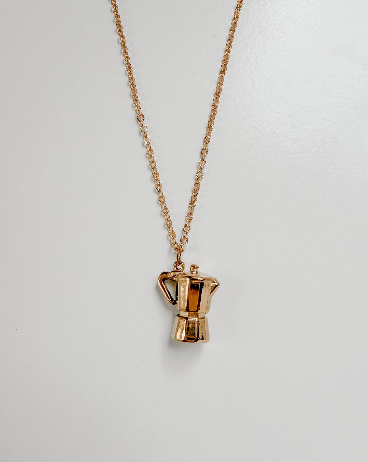 Collar de greca de café en acero inoxidable