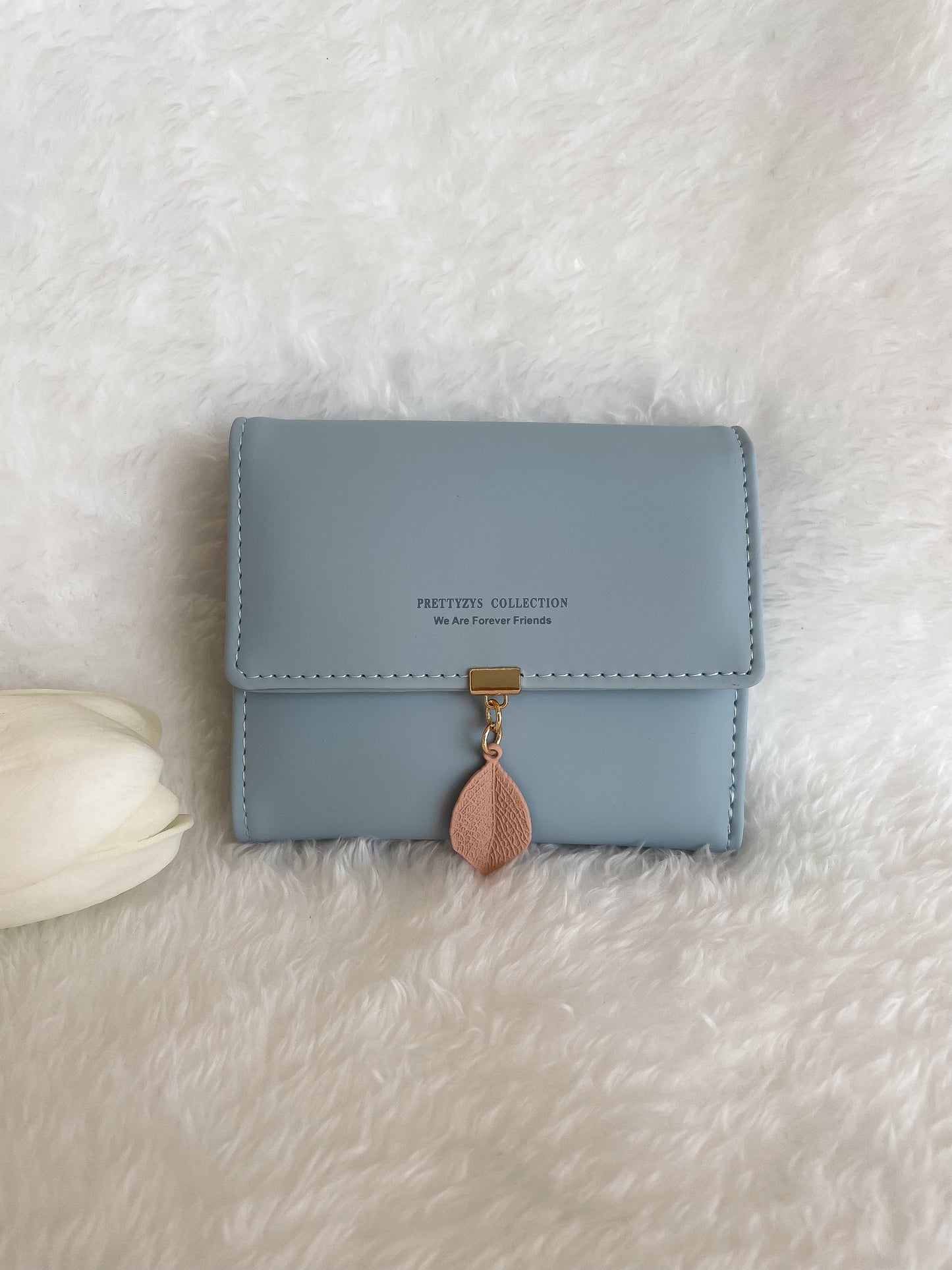 Blue pretty wallet