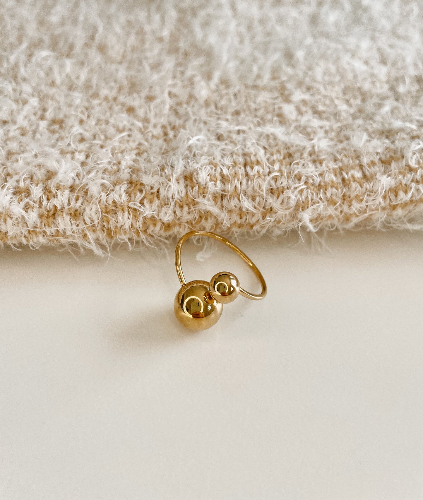 Sphere ring - Gold