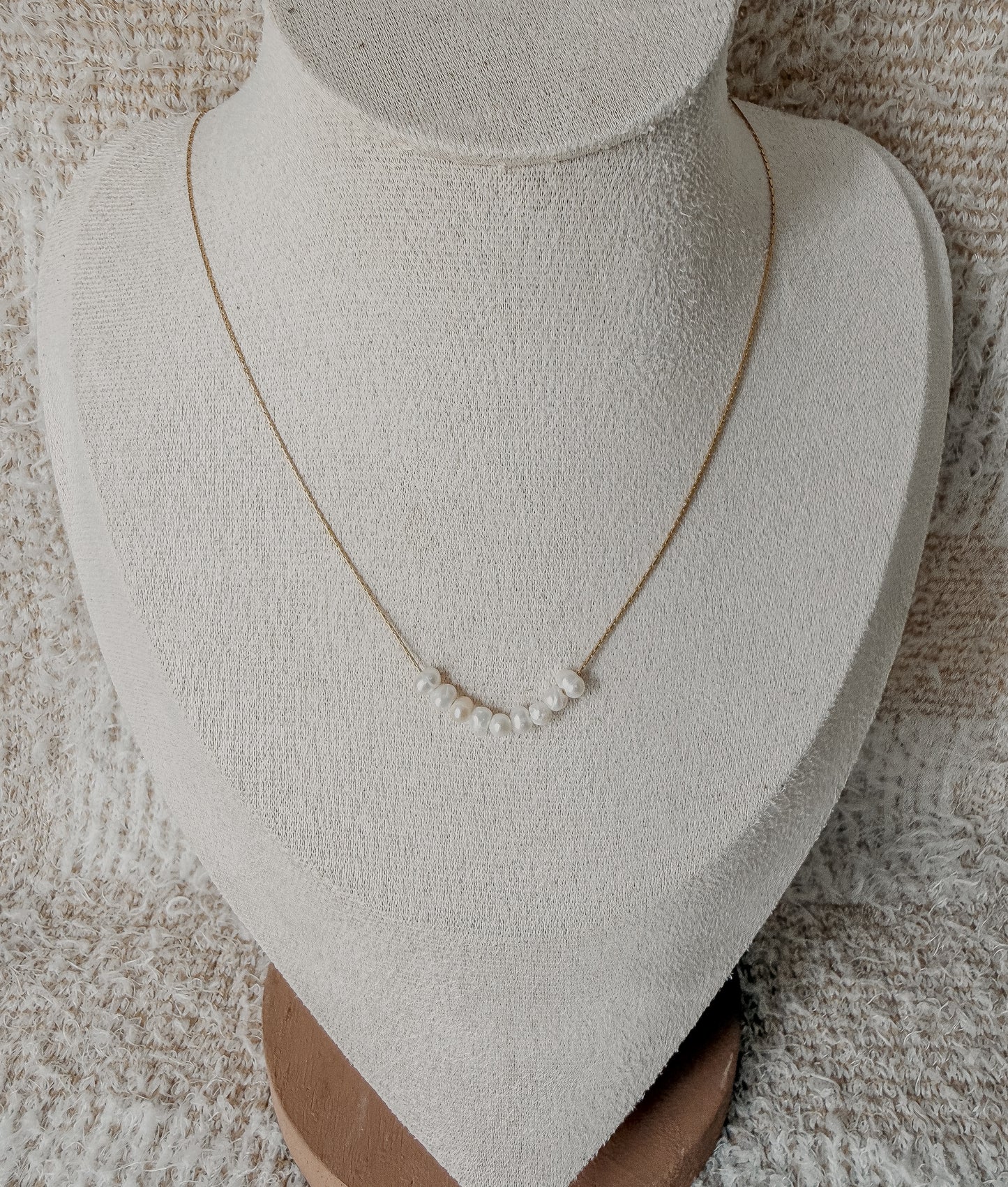 Collar Anangely - elegante de perlas