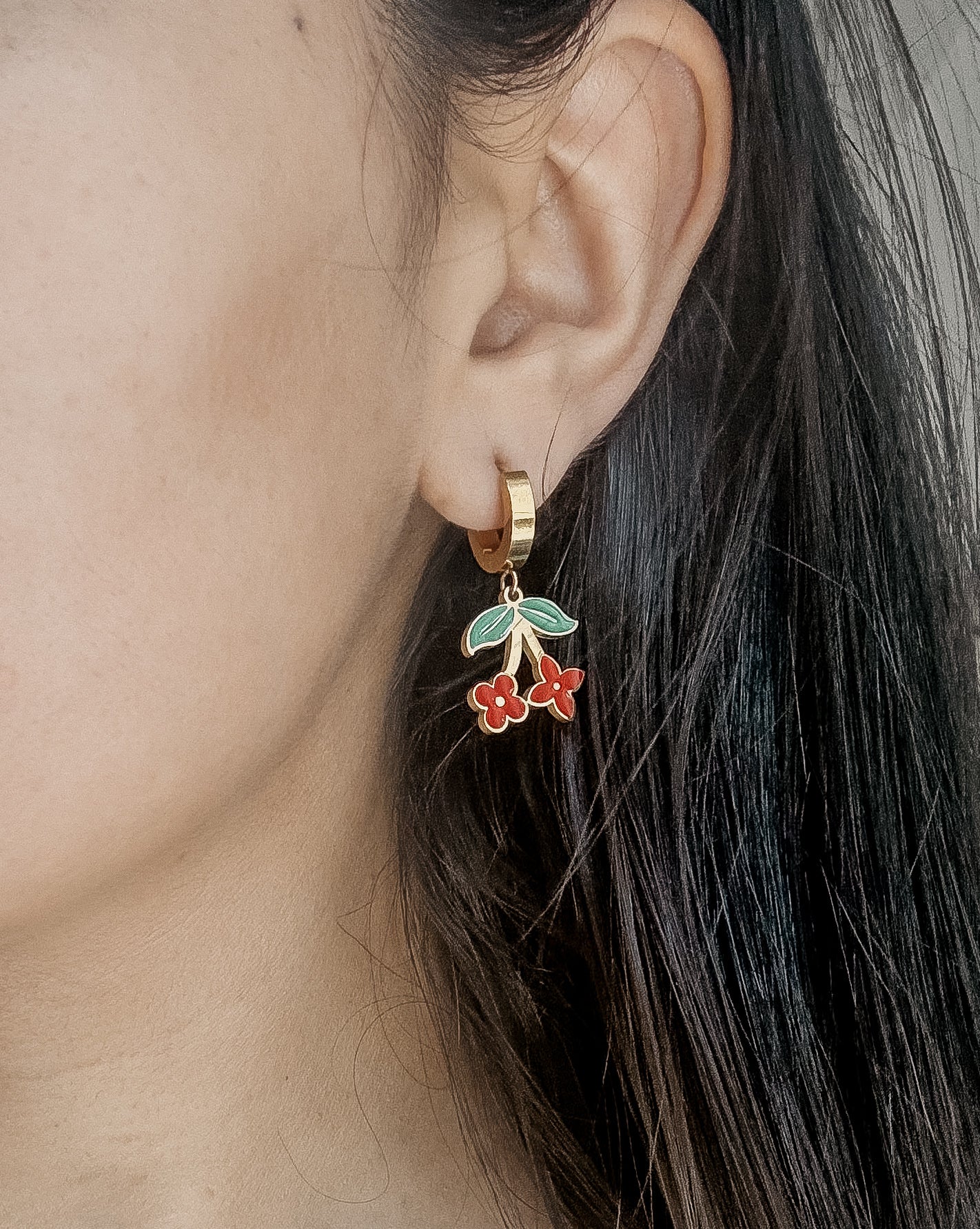 Set de joyas de frutas.