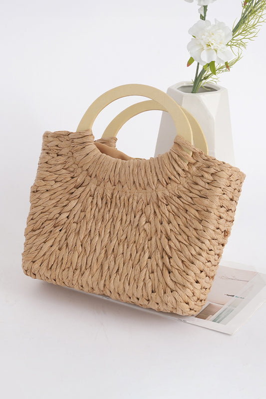 Bolso tejito de paja